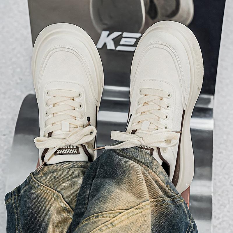Męskie Casualowe Cztery Pory Roku Modne Buty do Skateboardingu Studenckie Wygodne Sneakersy Chłopięce Modne Miękka Podeszwa Oddychające Buty