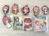 [USED] Quintessential Quintuplets Movie Bonus Items: Cards, Rubber Keychains, and Acrylic Stands.