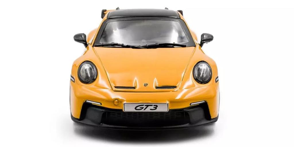 SOLIDO Scale Porsche 911 GT3 2023 Finished Product S4312504 1/43 (992) (Yellow)