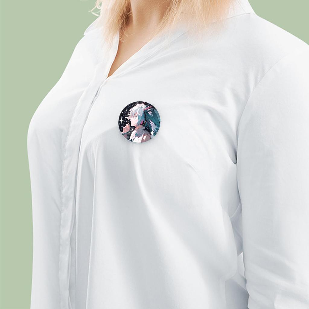 AAGWW 10-Piece Can Badge, 75mm Brooch, Random Blind Case, Merchandise, Pin Badge, Accessories, Fashion Collection, Gift (Set A)