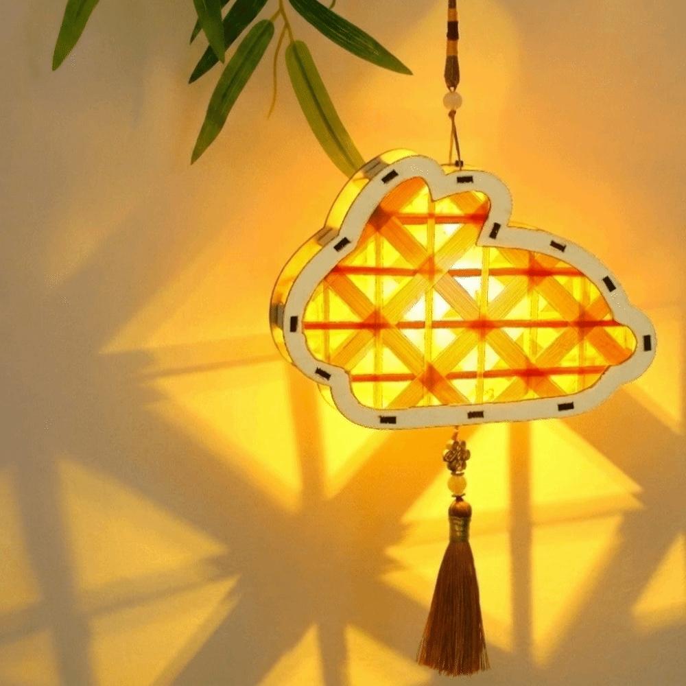 Luminous Portable Flower Lantern Glowing Handheld Lantern LED Lantern Luminous Lantern  Gifts Style F