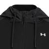 Under Armour Essential Logo Training Hoodie Jacket Women Jackets Black 1378850-002