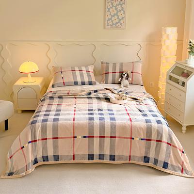Geometric Plaid Throw Blanket Warm Cozy Blanket for Sofa,Couch,Bed,Reversible Fluffy Plush Flannel Blankets for Adults Women Men