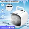 5W USB Mini Humidifiers Air Conditioner Air Cooler Fans Portable Air Cooler Table Mini Fan For Office Home Car Refrigerating Device
