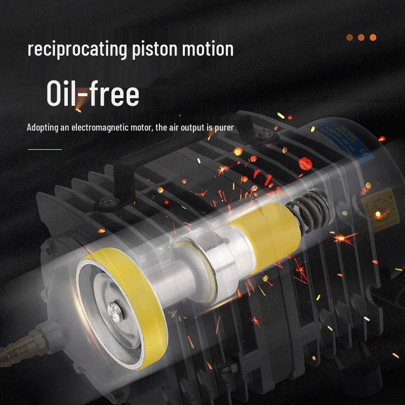 High-Power Electromagnetic Aquarium Aeration Pump for Fish Tanks & Ponds