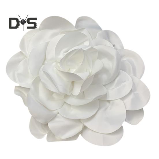 

Свитер с 3D цветочной аппликацией, платье, блузка, декор, сделай сам, вышивка, аксессуары для одежды, украшения для свадебной вечеринки белый