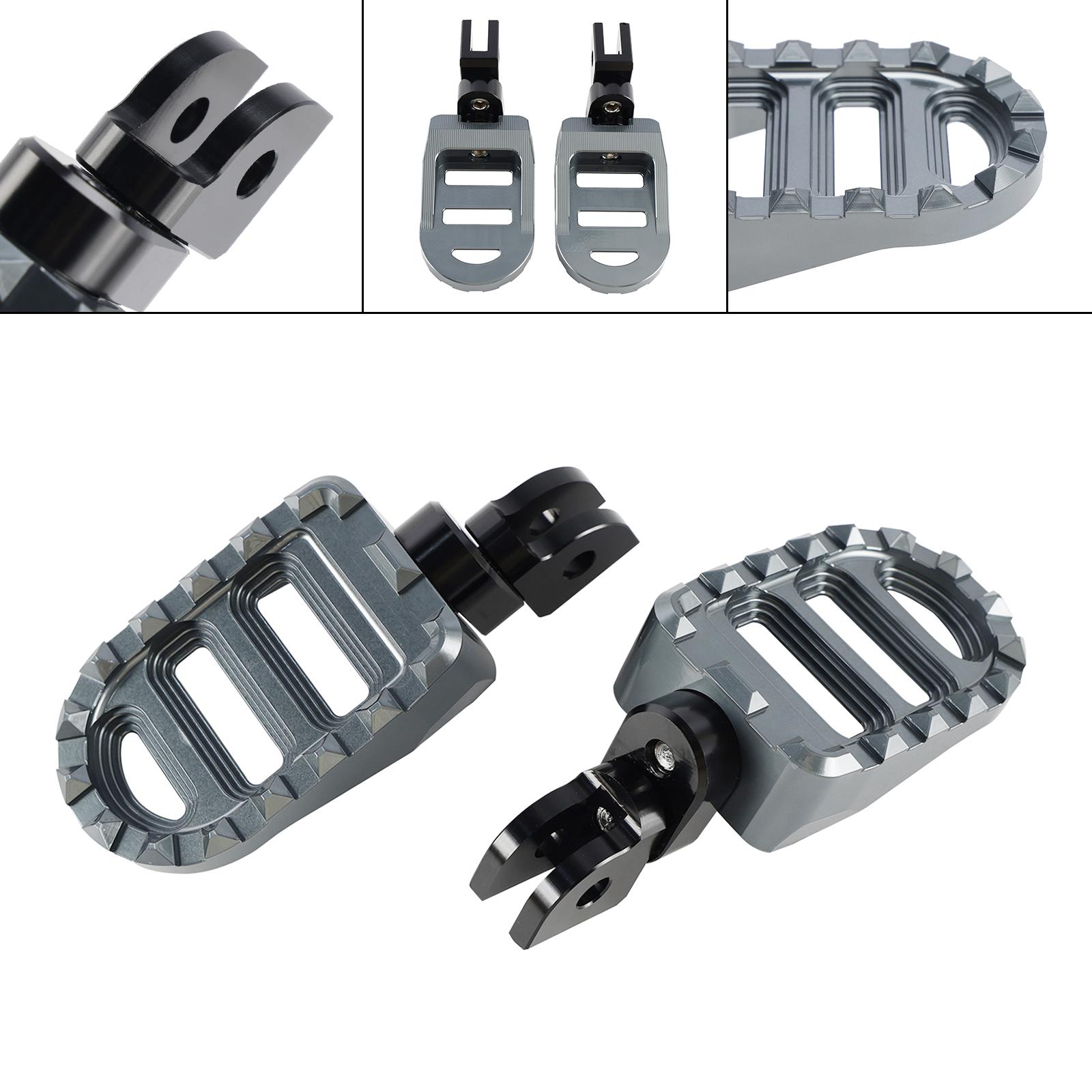 

Front Footrests Foot Peg fit for Yamaha XSR700 XSR900 FJR1300 YZF-R6 YZF-R1 Gray