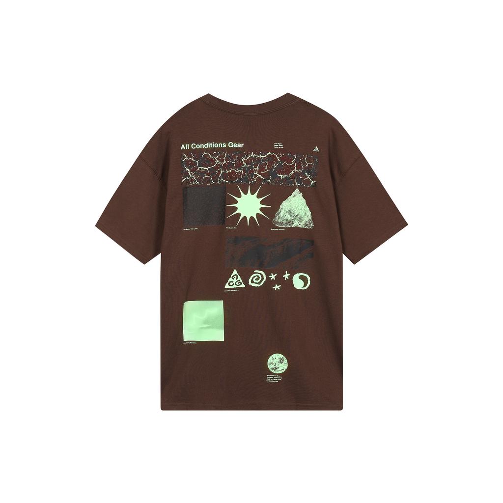 New Nike ACG T Shirt Men's Earth Umber FJ1126-227