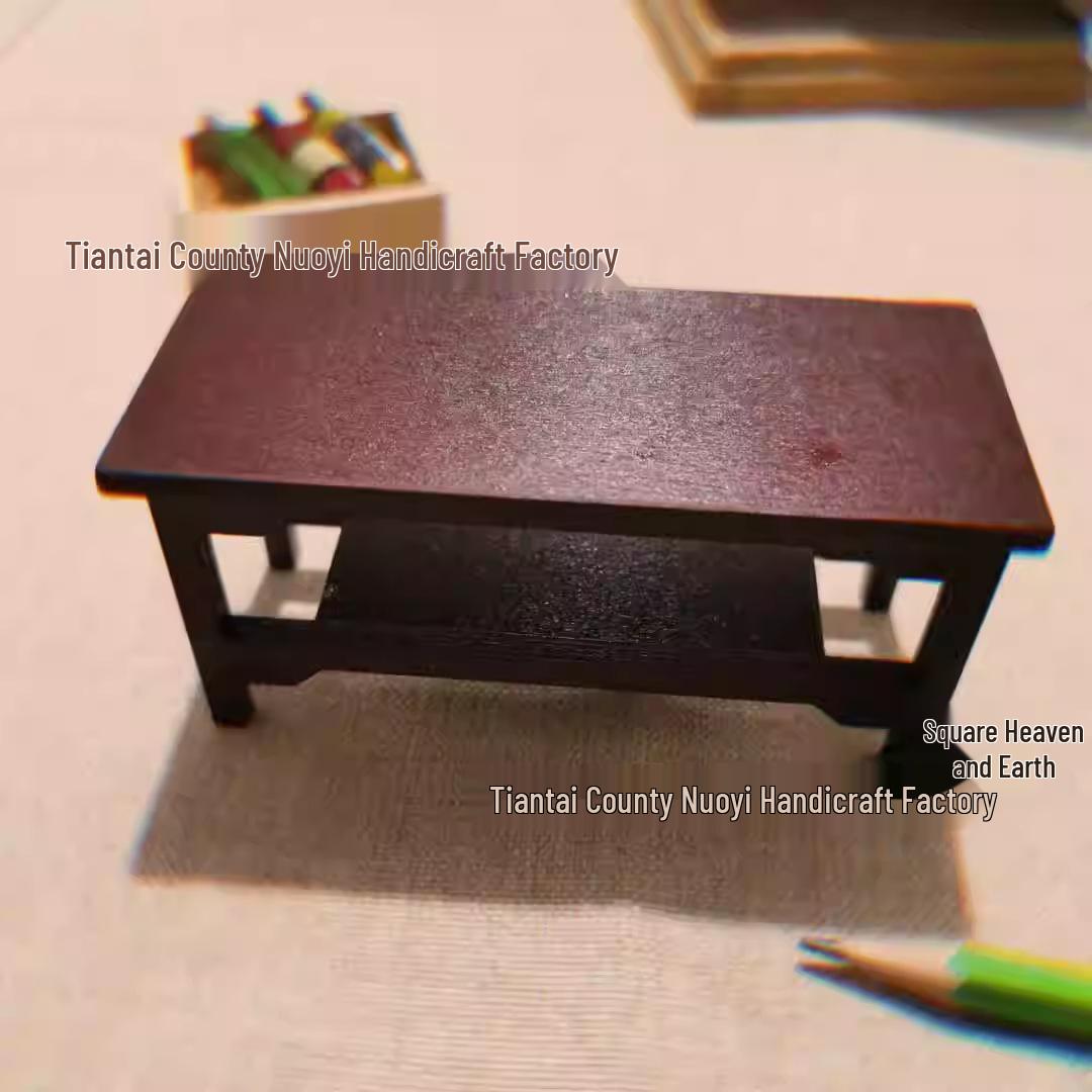 1:Миниатюрный китайский деревянный ретро настольный орнамент, масштаб 1:12