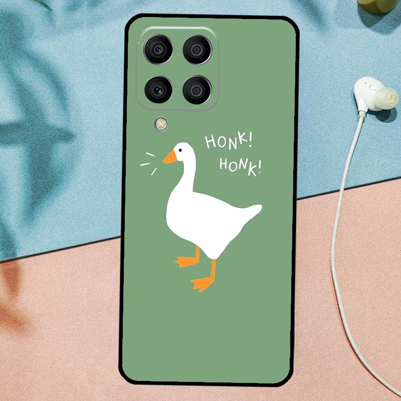 

Cartoon Cute Goose Game For Samsung Galaxy M21 M31 M11 M13 M33 M53 M16 M06 M12 M14 M15 M35 M55 M34 M54 M32 M52 Case Samsung M20