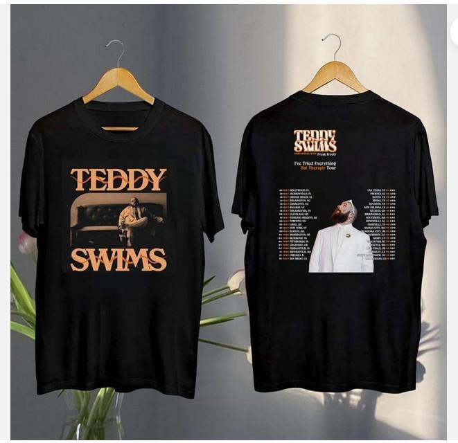 Teddy Swims Tour 2025 T-Shirt Teddy Swims 2025 Concert Shirt Teddy Swims Fan Unisex T-Shirt XL