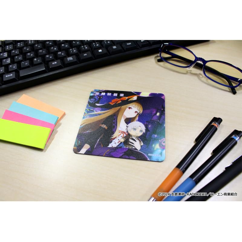 Spice and Wolf Rubber Mat Coaster Halloween