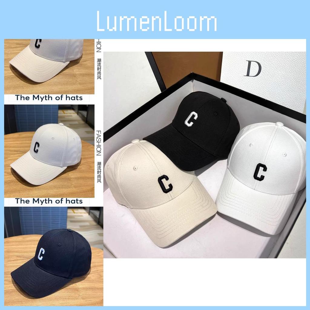 Stylish Korean Letter C Embroidered Baseball Cap Adjustable For All Seasons Unisex Design
