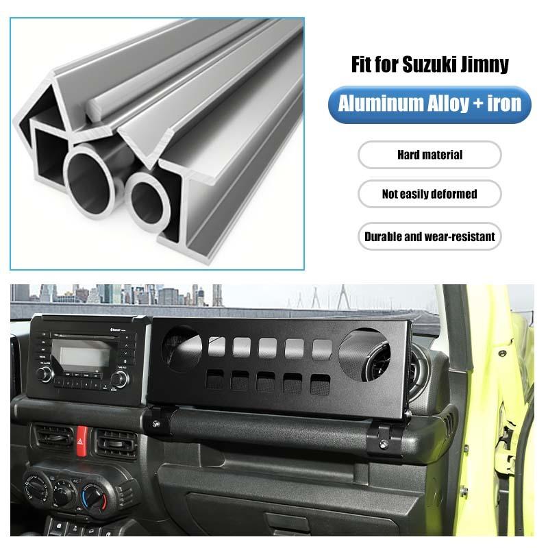 Co-pilot Handle Extension Folding Storage Board Cup Holder Bracket Rack Support For Suzuki Jimny 2019 Up Interior Accessories