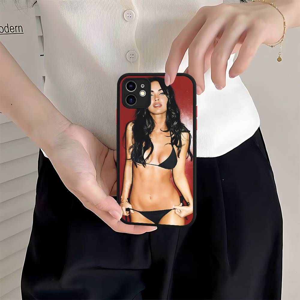 Jennifers B-Body Megan Fox Mattes Schutzcase Für IPhone 16 15 14 13 12 11 Pro Max X XS MAX Schutzhülle