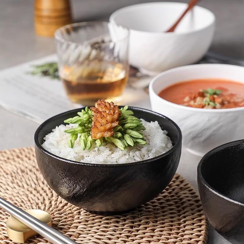 

Deou Starlight Rock Pattern Ceramic Rice Bowl
