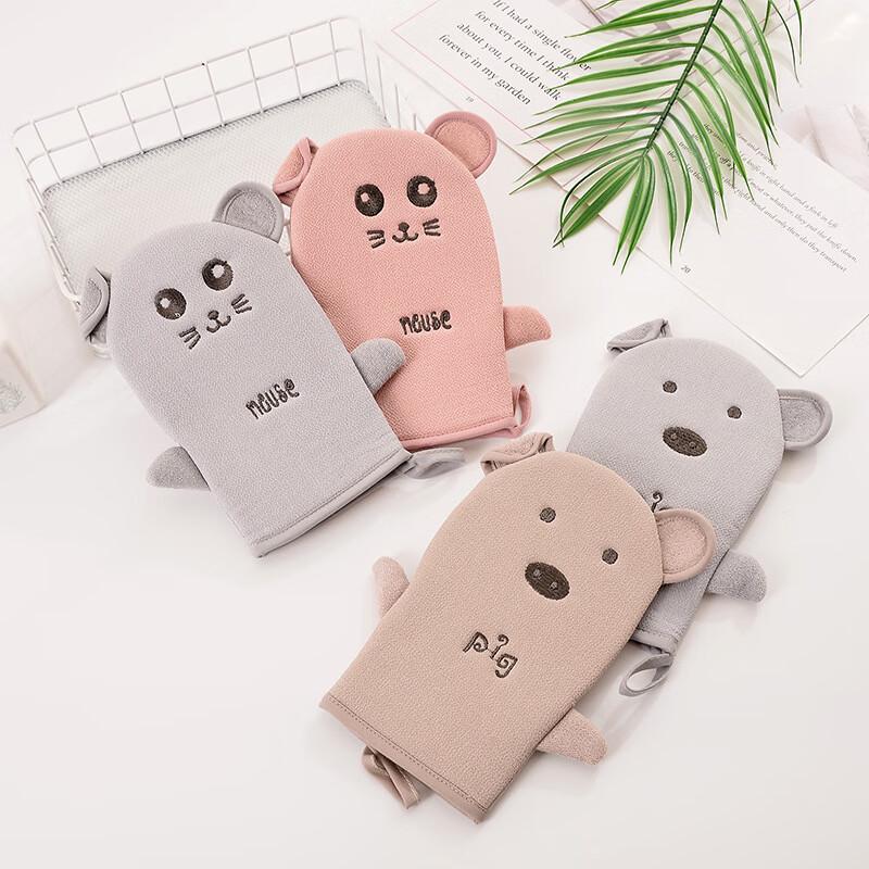 Kids Cartoon Bath Mitts - 2-Pack