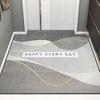 Minimally Modern Household Entrance Mat Living Room Entrance Mat Non Slip Foot Mat Absorbent Carpet