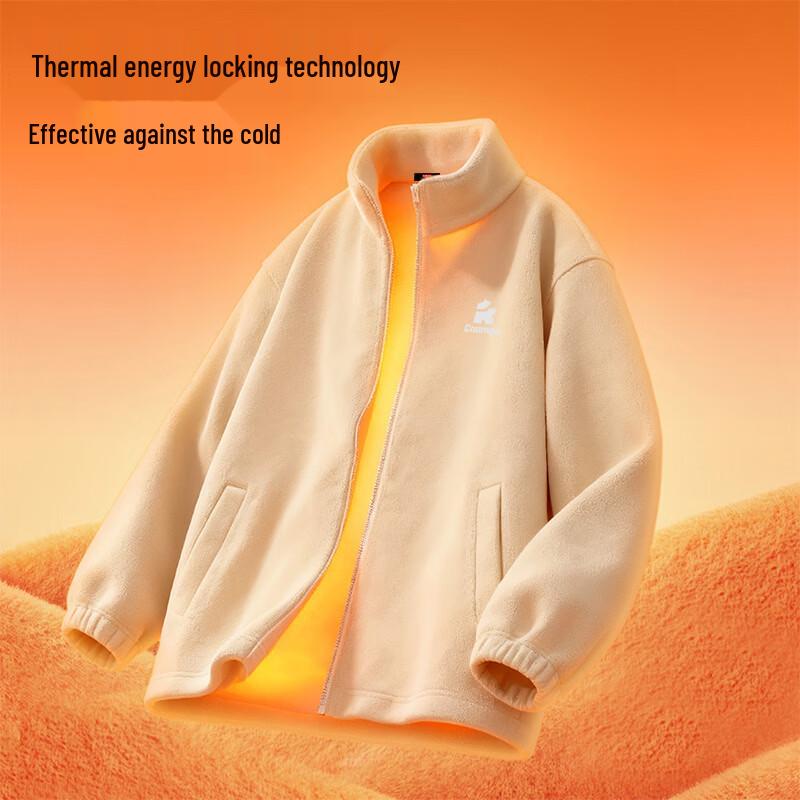 Baleno Men's Winter Heavyweight Double-Sided Fleece Jacket