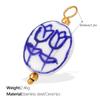 Cross-border Blue and White Porcelain Pendant Necklace & Bracelet Accessories