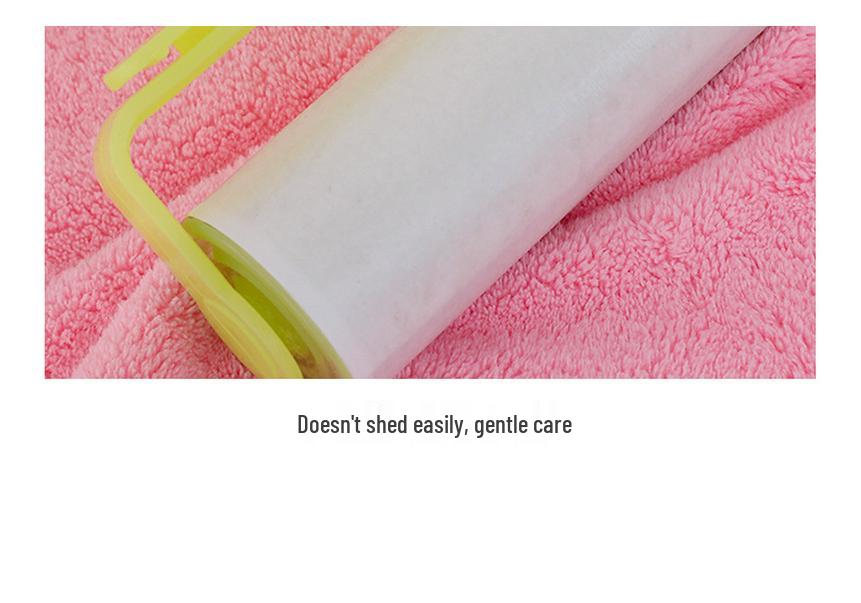 Hooded Coral Fleece Baby Swaddle Blanket & Bath Towel - Soft, Thick, No Shedding