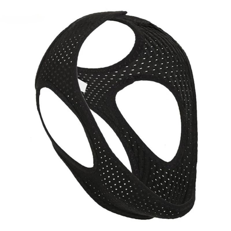 Hotsale Anti Snoring Chin Strap Stop Snore Device Adjustable Breathable Chin Rest Anti-noise Men Women LowerJaw Protection Belt