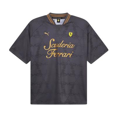 Camiseta de Manga Corta Raglán con Cuello en V de Corte Holgado Ferrari Yoh para Hombre tops 638394-01