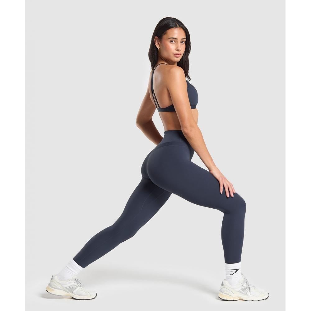 Gymshark Whitney Leggings Heavy Blue B3c6k Uctn