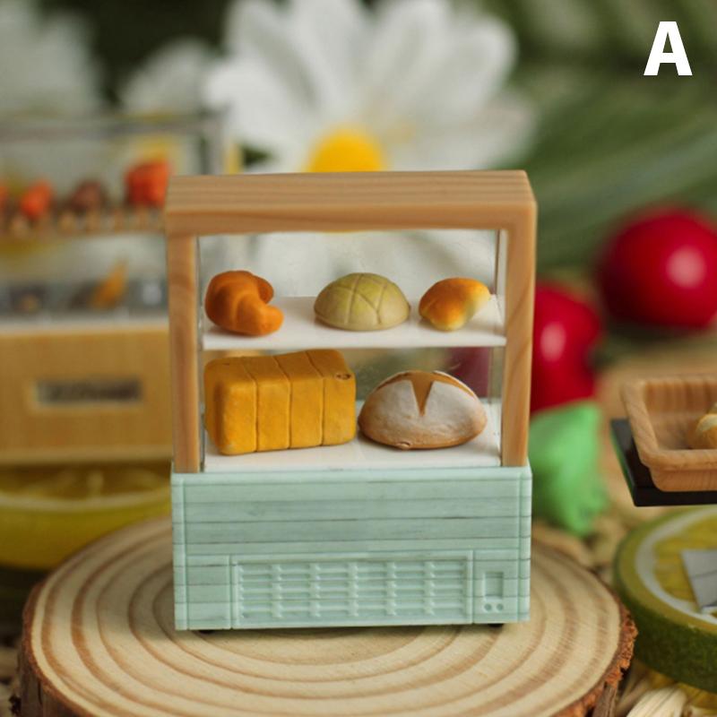 

1pc 1:12 Dollhouse Miniature Simulation Mini Plastic Pantry Model DIY Accessories Scene Props Decor Toy