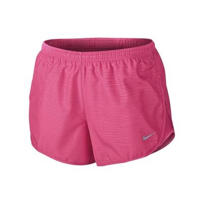 Einfarbige lässige Shorts mit elastischer Taille für Damen, Unterteile, Rosa 719760-639