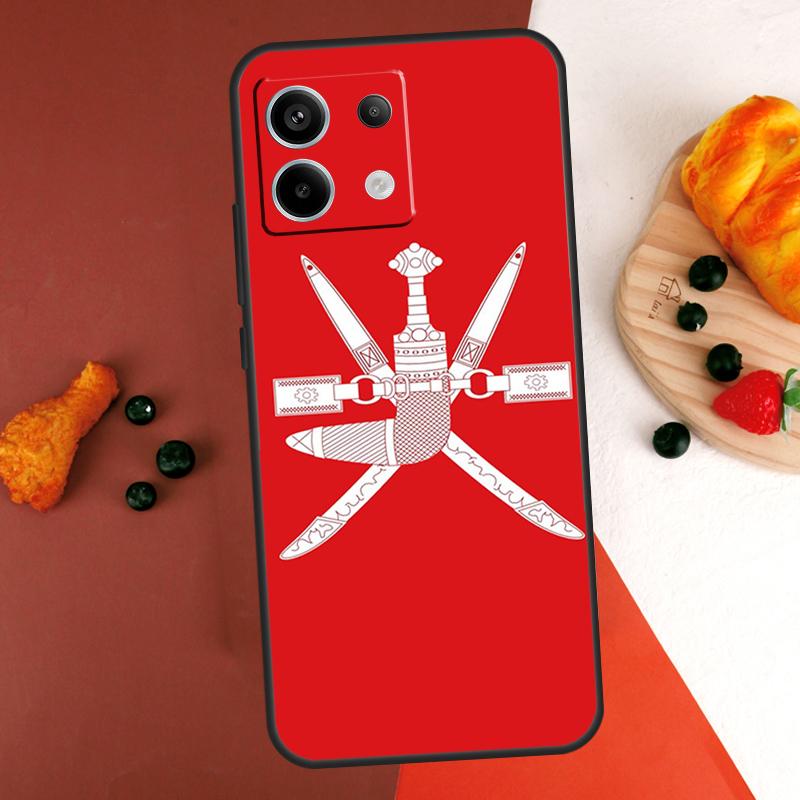Oman Flag Case For Xiaomi Redmi Note 14 9 10 11 12 13 Pro 9S 10S 11S 12S Redmi 13C 10C 12C 14C Coque