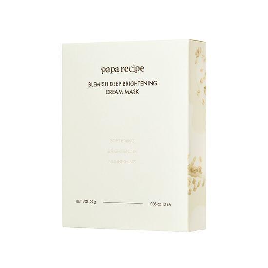 PAPA RECIPE Blemish Deep Brightening Cream Mask (10 Sheets)