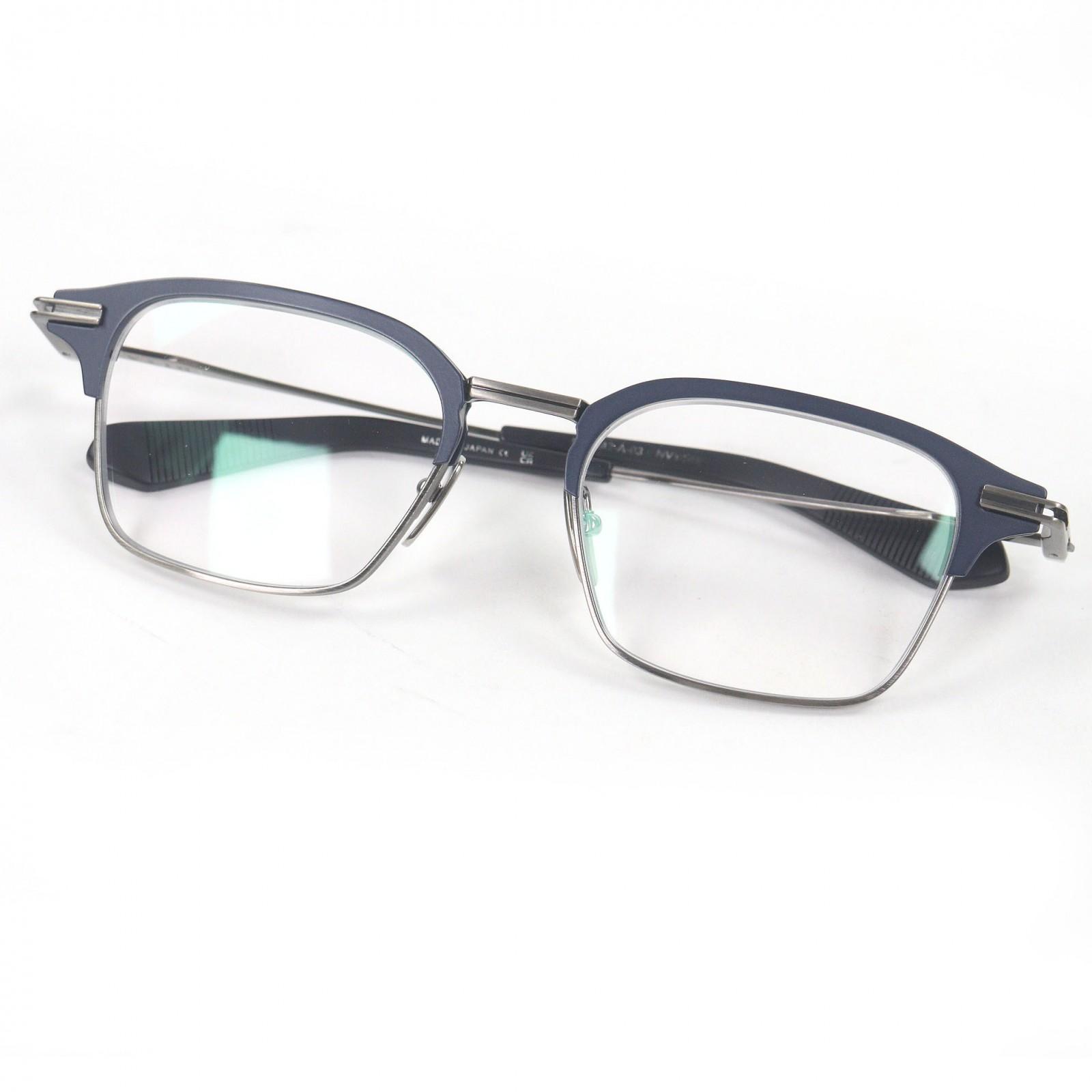 

Excellent DITA Glasses TYPOGRAPHER Half Rim Thurmont Navy mens DTX142-A-03 Used