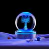 Thousand-Armed Guanyin 3D Laser Engraved Crystal Ball Night Light – Ideal Gift for Classmates or Best Friends' Birthdays