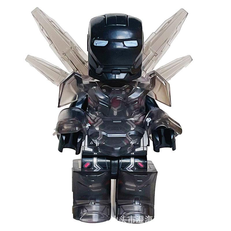 Ninja Warrior Superhero Doll With Weapon Single Building Block Assembly Toy