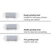 3Pcs Foot Care Tool Heads Dead Hard Skin Callus Remover Refills Grinder Replacement Rollers File Feet Care Tool