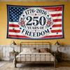 Independence 250th Anniversary Freedom Memorial Tapestry Home Decor  Home Decor High Quality Multi-Size Flat Print
