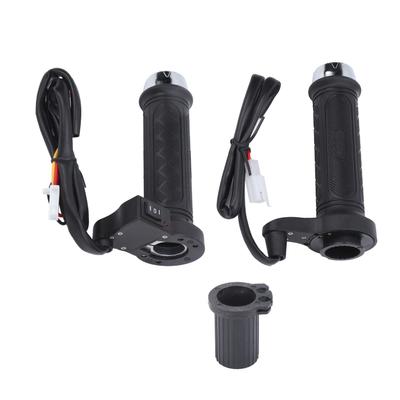 2 pezzi Manopole Riscaldate Elettriche 12V Regolazione a 3 Livelli Scaldamani Invernale per Moto Manubrio 78in