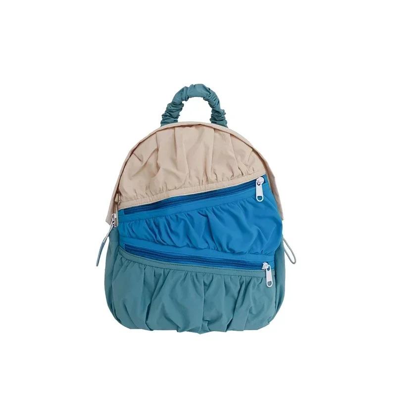 

Повседневные рюкзаки с внутренним отделением с мягкой спинкой, вместительные высококачественные сумки для женщин, модные нейлоновые рюкзаки с застежкой-молнией