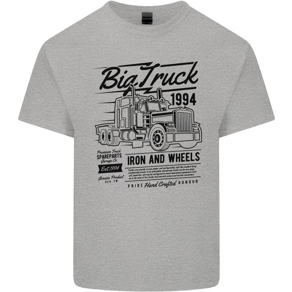HGV Driver Big Truck Lorry Unisexs Light Cotton TShirt