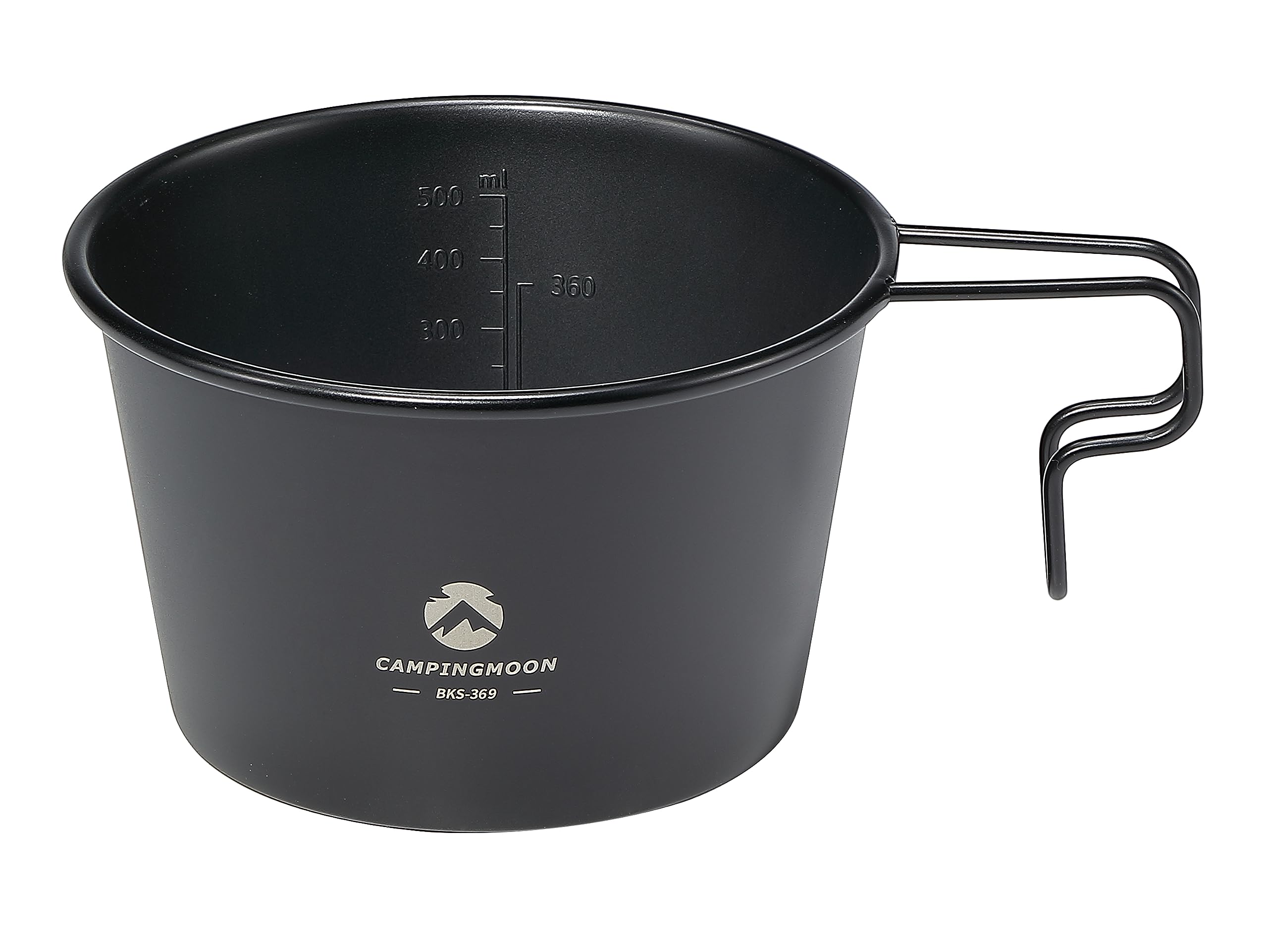 

CAMPING MOON Deep Sierra Cup, 600ml, Outdoor Camping, Black, Deep, BKS369