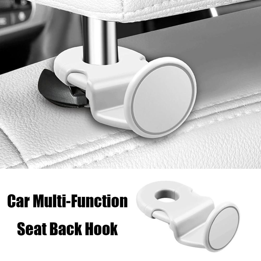 Multi-functional Car Mounted Seat Back Hook Hidden Rear Small Item Storage Hanger Organizer Holder Car Interior Accessories