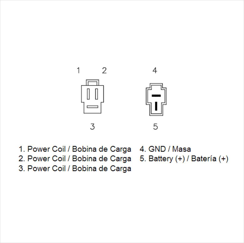 2011.2 Regulator for PIAGGIO VESPA ET4 LT150 Motorcycle