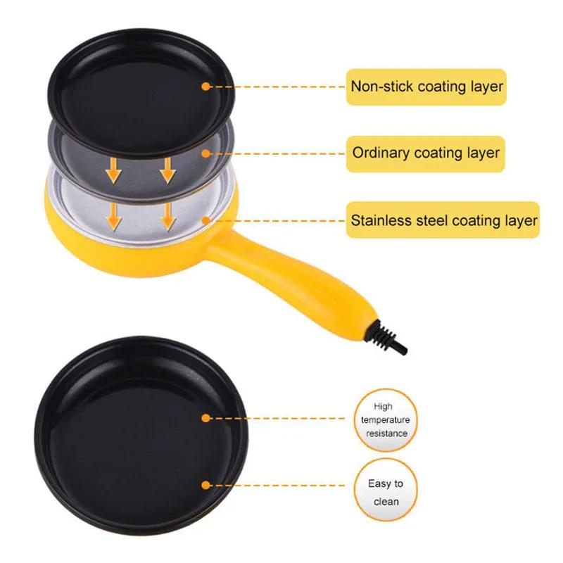 220V Omelet Steamer Egg Cooker Egg Frying Pan Auto Power Off Breakfast Maker Tortilla Multi-function Non-stick pot