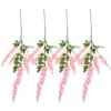 1/2Pcs 108CM Artificial Flowers 5 Fork Fake Flowers Vine Wisteria Garland for Home Room Decor Garden Wall Wedding Decoration