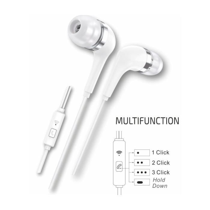 In-ear Headphones - TECH ONE - earTECH TEC1304 - USB-C - Built-in Microphone - White