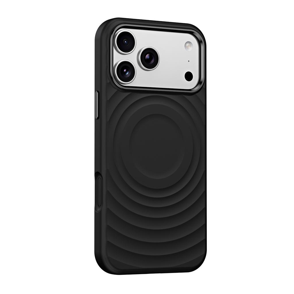 Für iPhone 18 Pro Max Hülle Mode Flüssigsilikon Hautfreundlich Magnetisch Schutz-Rückseite Für 18 Pro Handyhülle Funda