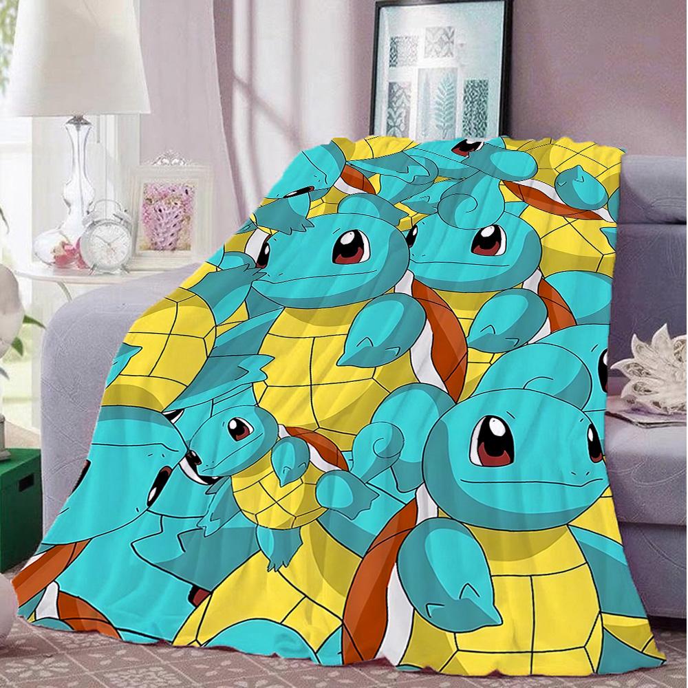 Home and Decoration Cute Fashion New Throw Blankets for Beds/sofa S-squirtles Blanket for Camping Christmas Blanket Best Gifts