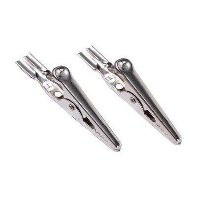 2Pcs for Professional Multimeter For Multimeter Test Lead Alligator Clip Clamp Terminals Test Clips Alligator Clips Connectors