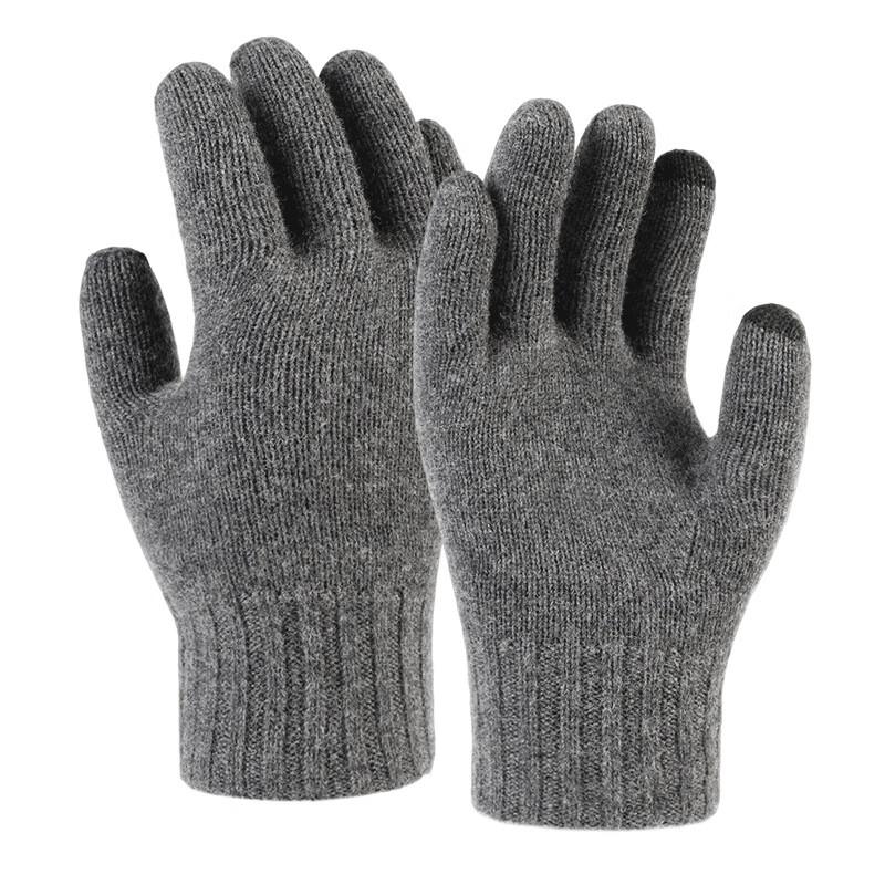 Hengyuanxiang W55117 Unisex Warm Wool Touchscreen Gloves